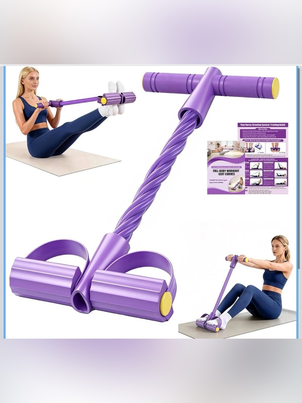 Purple Resistance Core Trainer for Total Body Workouts NWT